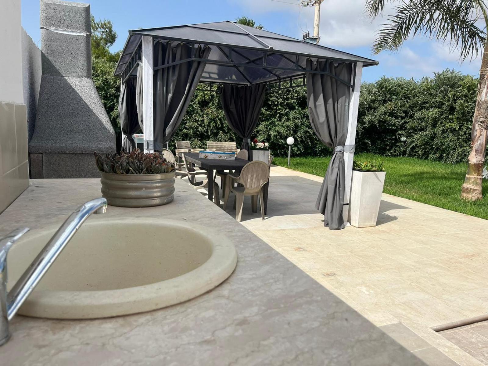 Villa Tellina Mare Luna Granelli Ngoại thất bức ảnh